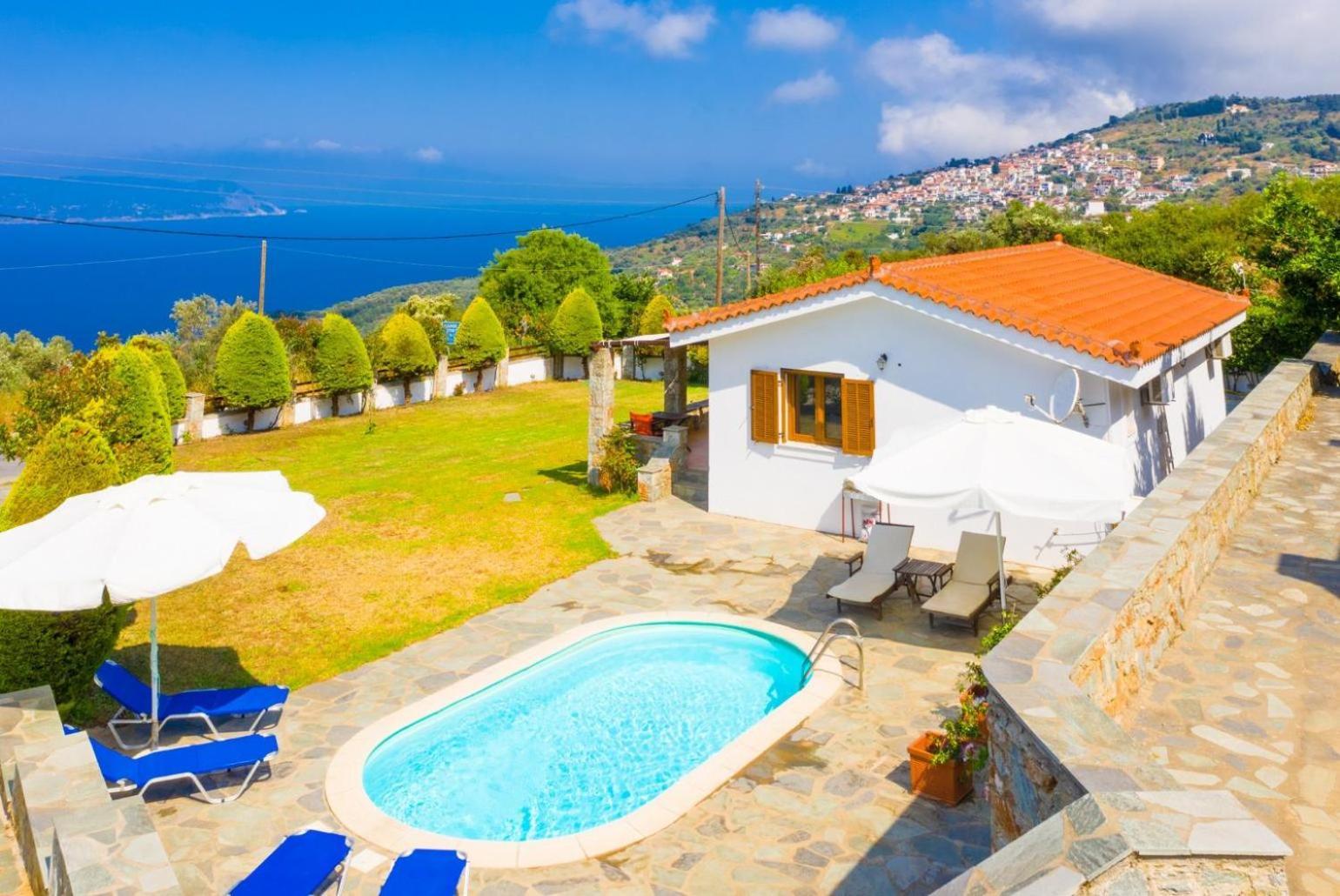 Villa Katerina Panormos  Extérieur photo